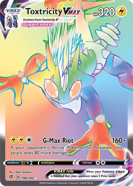Toxtricity VMAX (Secret) card image