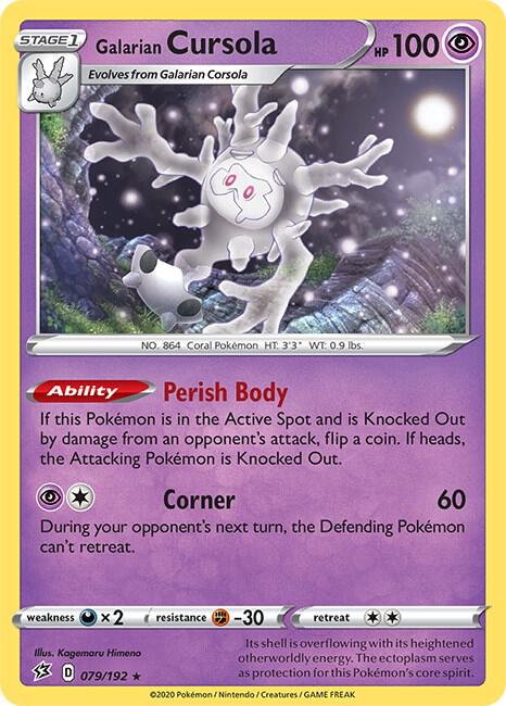 Galarian Cursola card image