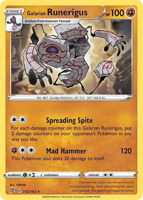 Galarian Runerigus card image