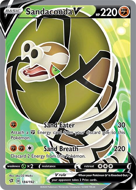 Sandaconda V (Full Art) card image