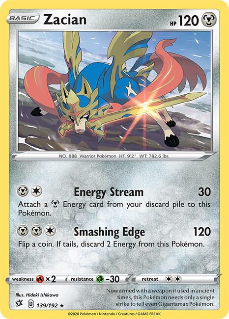 Zacian card image