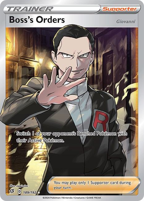 Boss's Orders (Full Art) card image
