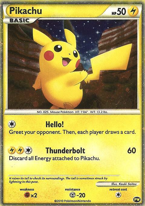Pikachu (English) card image