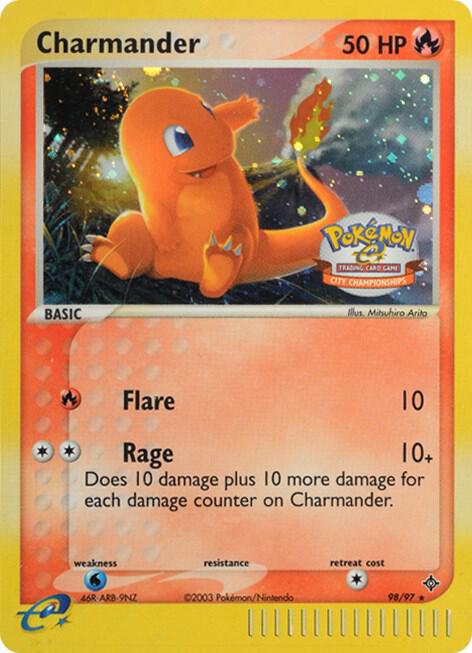 Charmander - 98/97 (City Championships) card image
