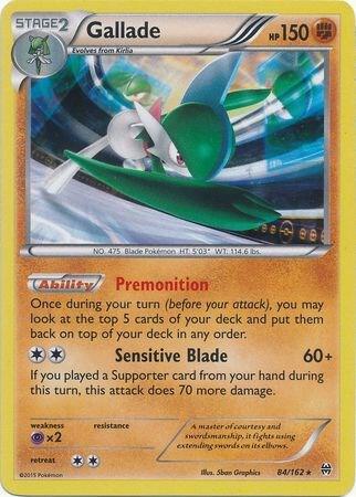 Gallade - 84/162 (Cosmos Holo) card image
