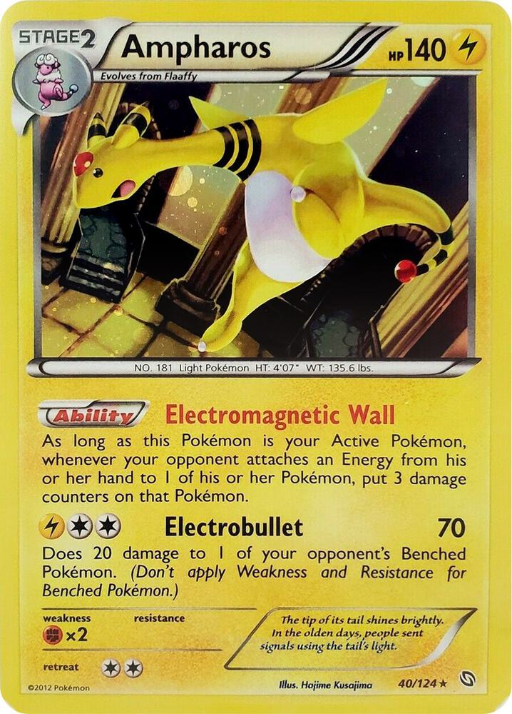 Ampharos - 40/124 (Cosmos Holo) card image