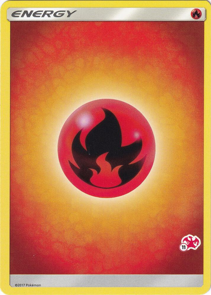 Fire Energy (#11 Charizard Stamped) card image