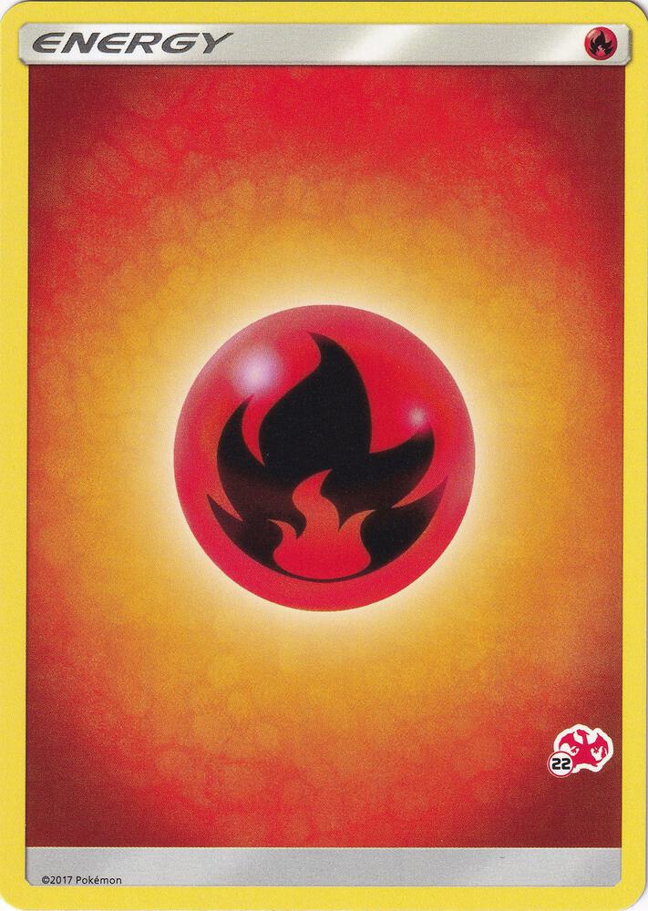 Fire Energy (#22 Charizard Stamped) card image