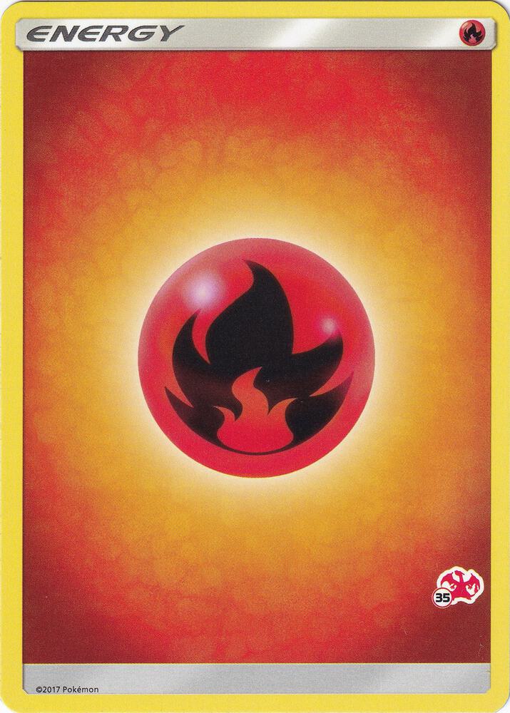 Fire Energy (#35 Charizard Stamped) card image