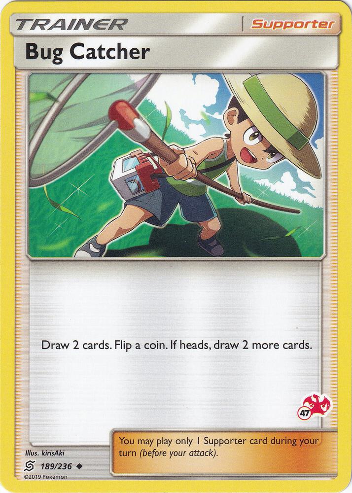 Bug Catcher - 189/236 (#47 Charizard Stamped) card image