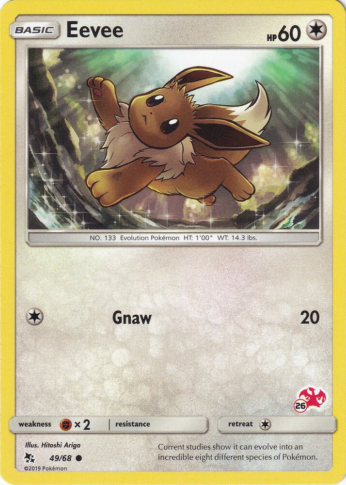 Eevee - 49/68 (#26 Charizard Stamped) card image