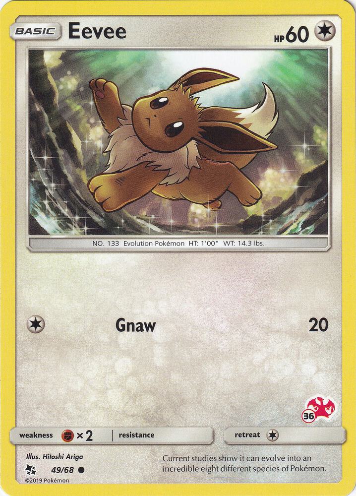 Eevee - 49/68 (#36 Charizard Stamped) card image