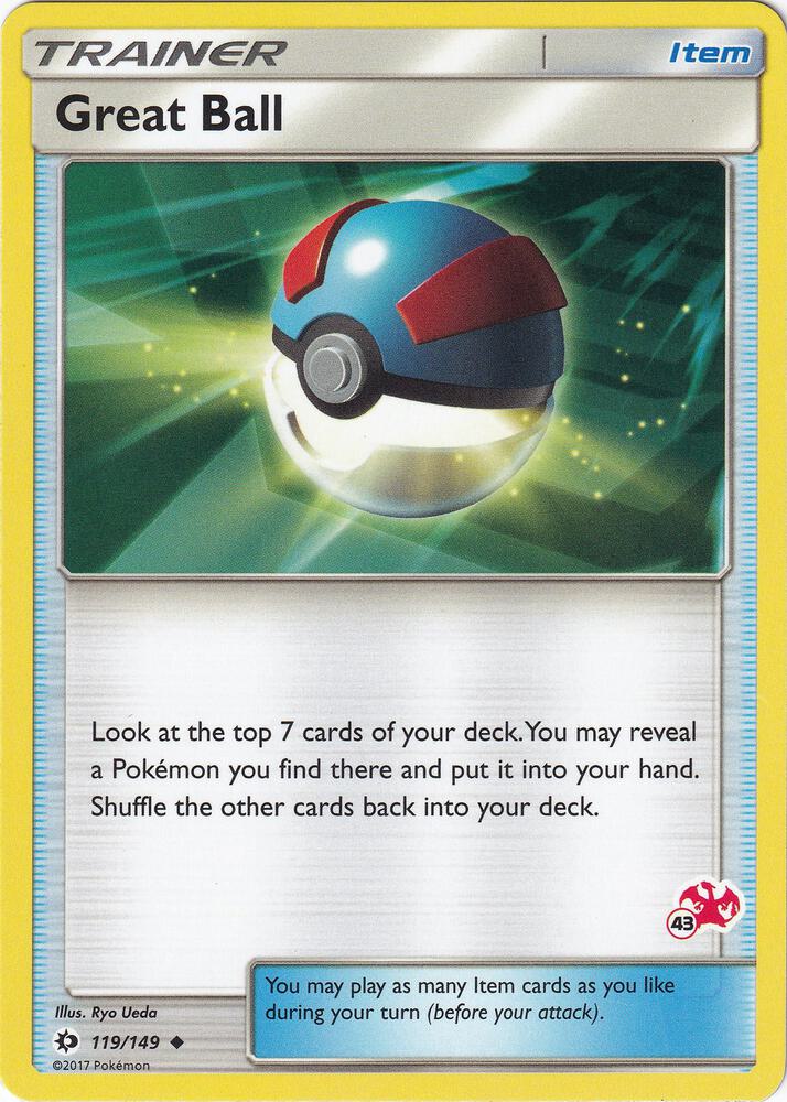 Great Ball - 119/149 (#43 Charizard Stamped) card image