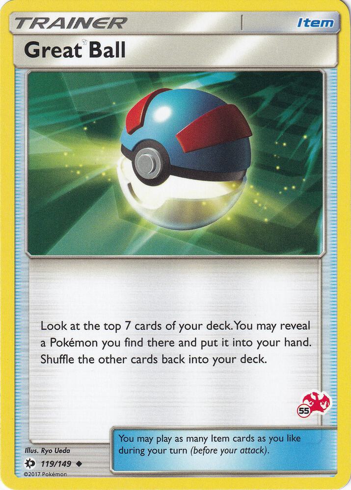 Great Ball - 119/149 (#55 Charizard Stamped) card image