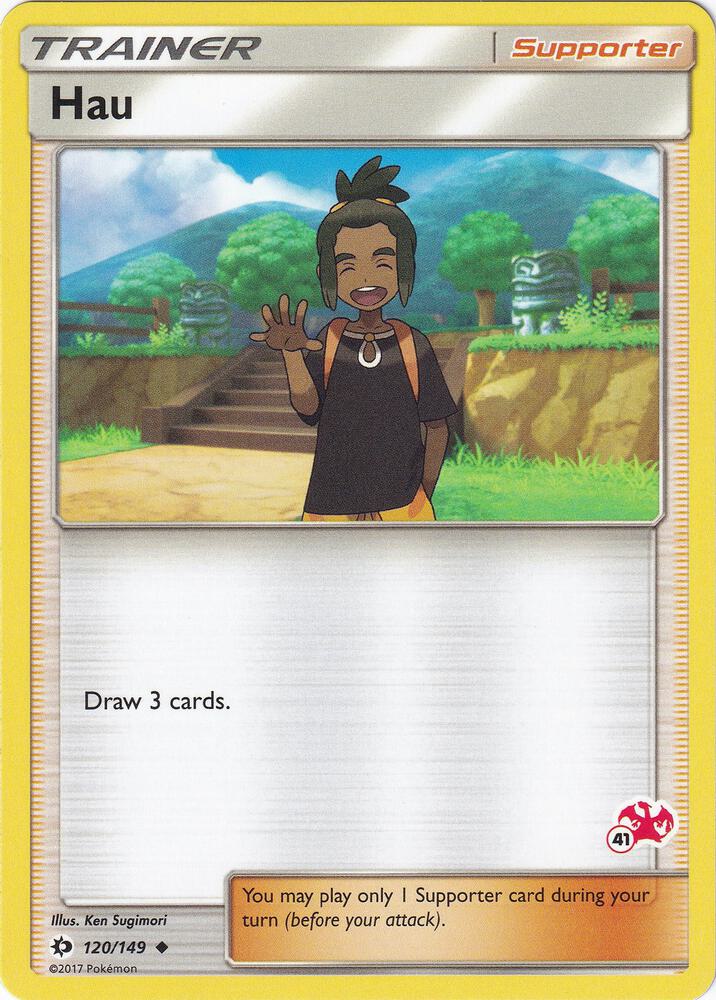 Hau - 120/149 (#41 Charizard Stamped) card image