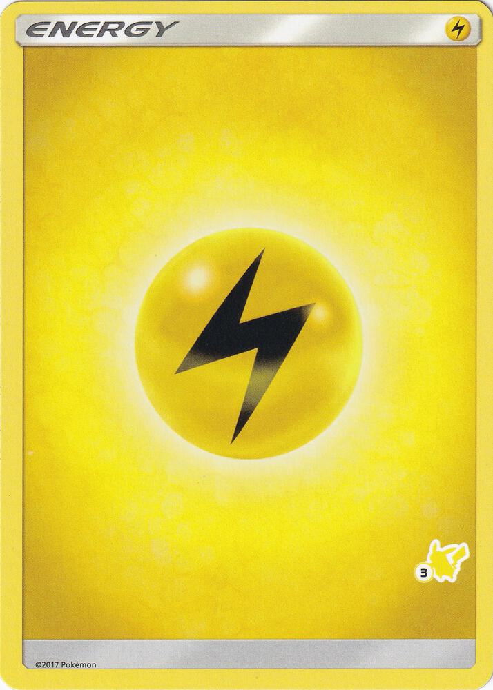 Lightning Energy (#3 Pikachu Stamped) card image