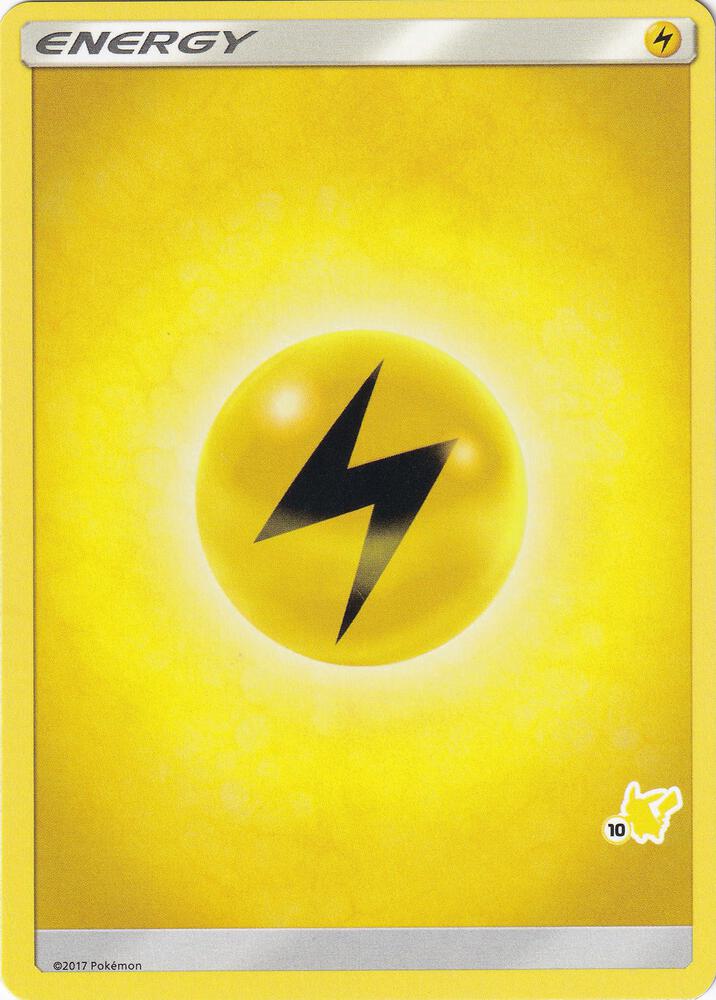 Lightning Energy (#10 Pikachu Stamped) card image