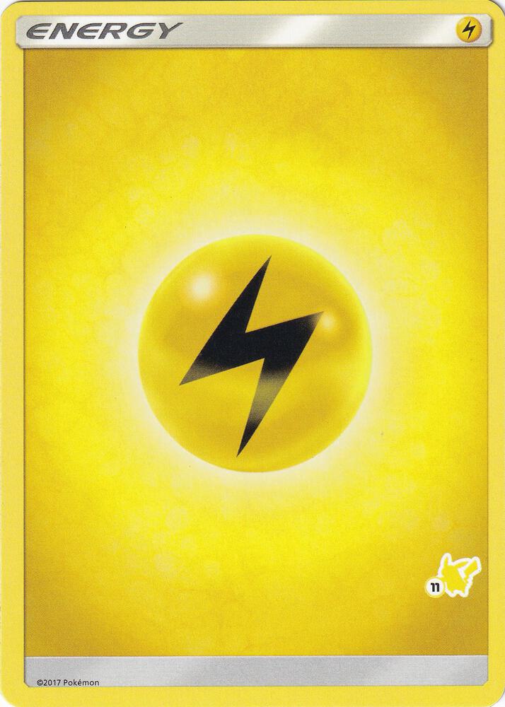 Lightning Energy (#11 Pikachu Stamped) card image