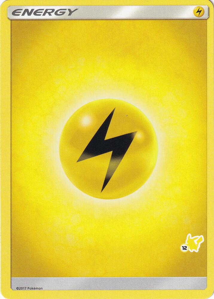 Lightning Energy (#12 Pikachu Stamped) card image