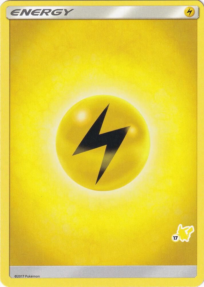 Lightning Energy (#17 Pikachu Stamped) card image