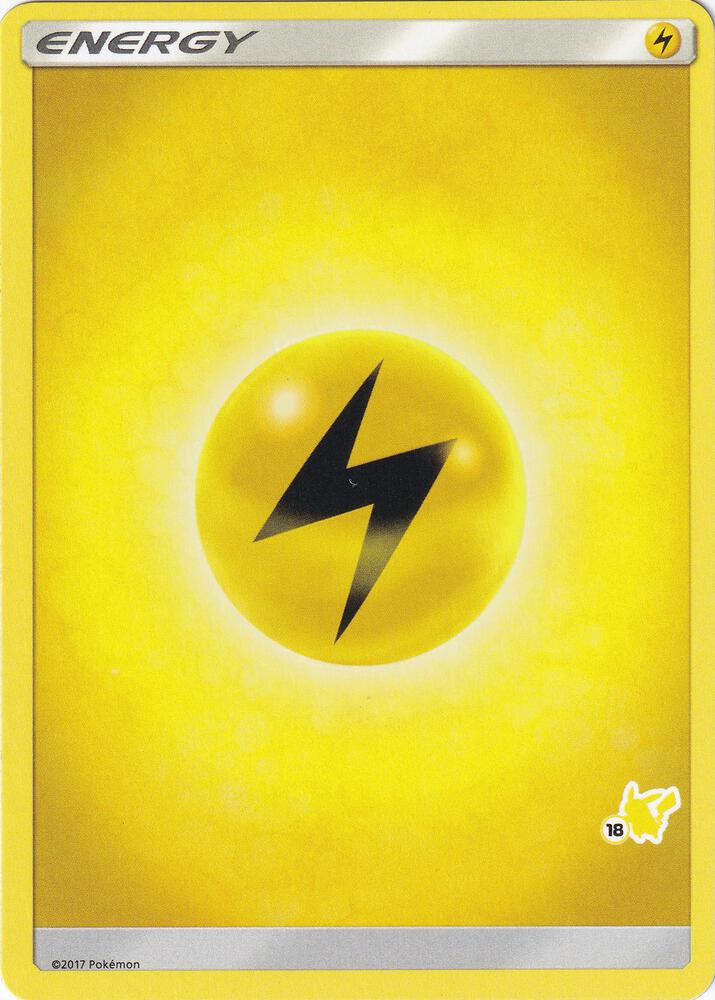 Lightning Energy (#18 Pikachu Stamped) card image