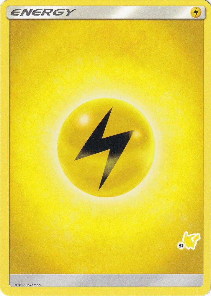 Lightning Energy (#31 Pikachu Stamped) card image