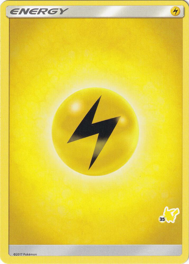 Lightning Energy (#35 Pikachu Stamped) card image