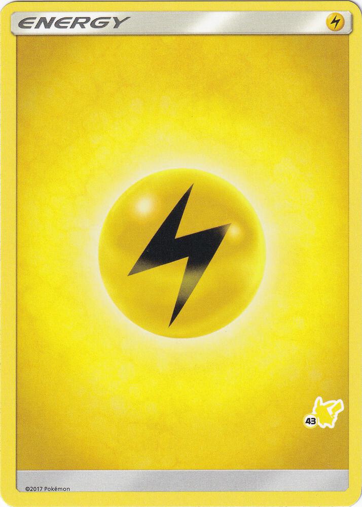 Lightning Energy (#43 Pikachu Stamped) card image