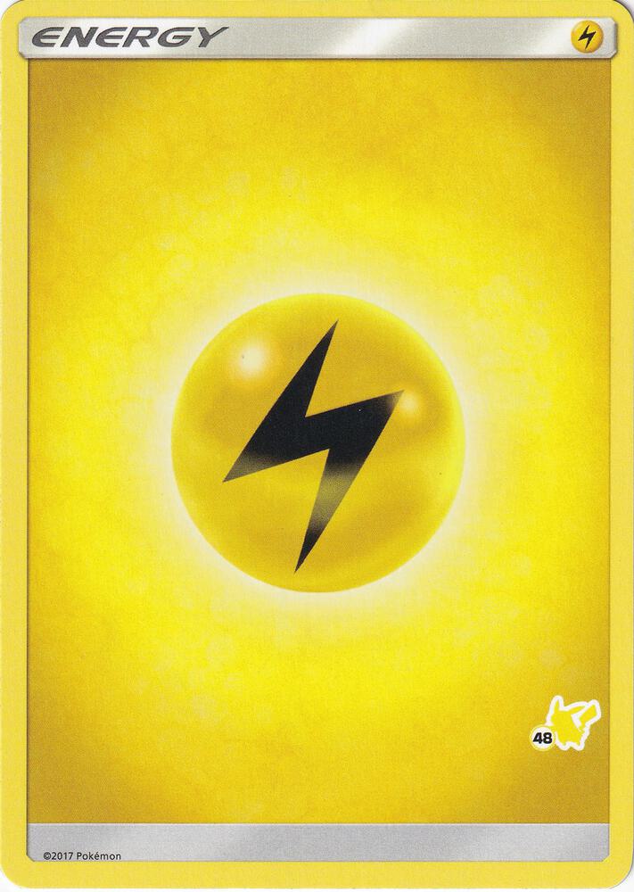 Lightning Energy (#48 Pikachu Stamped) card image