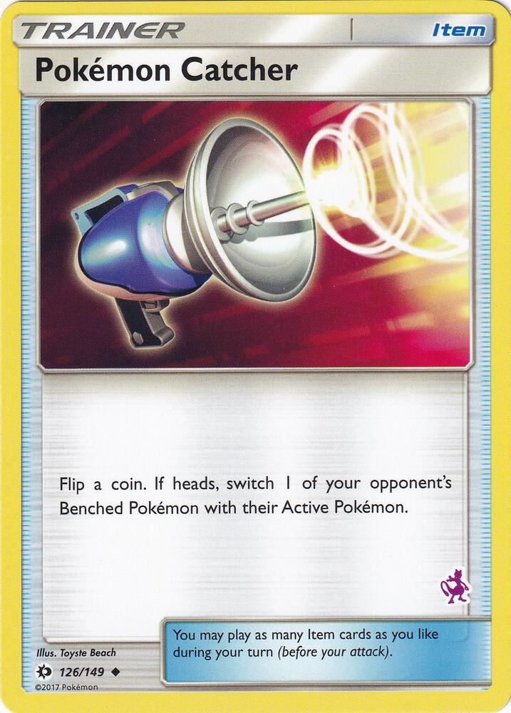 Pokemon Catcher - 126/149 (Mewtwo Stamped) card image