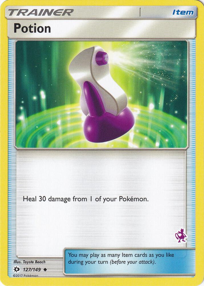Potion - 127/149 (Mewtwo Stamped) card image