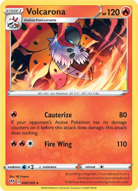Volcarona card image