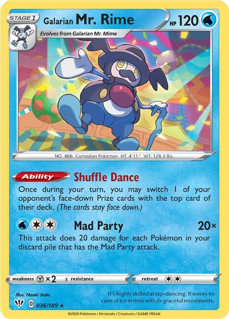 Galarian Mr. Rime card image
