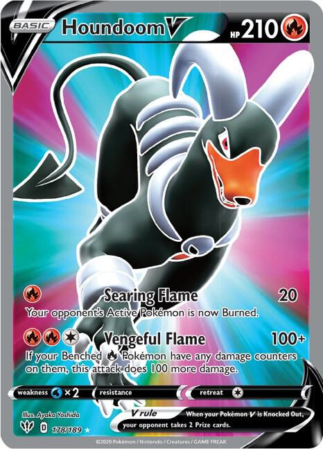 Houndoom V (Full Art) card image