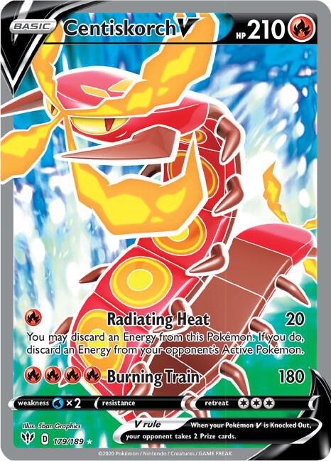 Centiskorch V (Full Art) card image