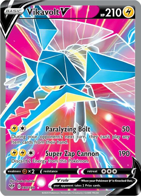 Vikavolt V (Full Art) card image
