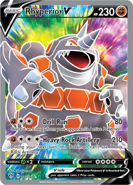 Rhyperior V (Full Art) card image