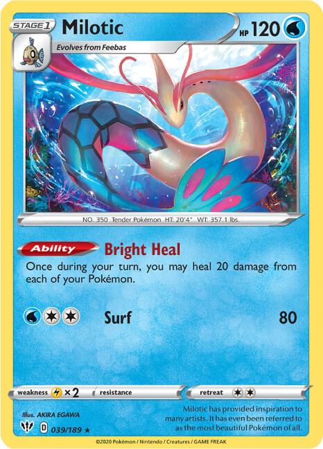 Milotic card image