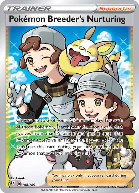 Pokemon Breeder's Nurturing (Full Art) card image