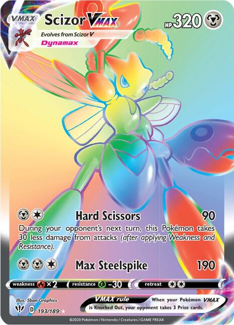 Scizor VMAX (Secret) card image