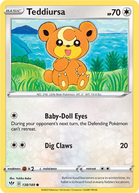 Teddiursa card image