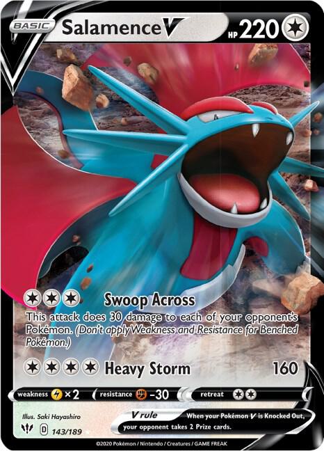 Salamence V card image