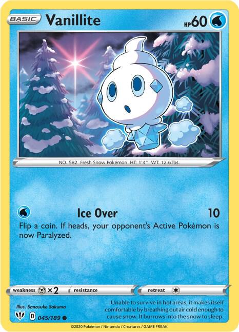 Vanillite card image