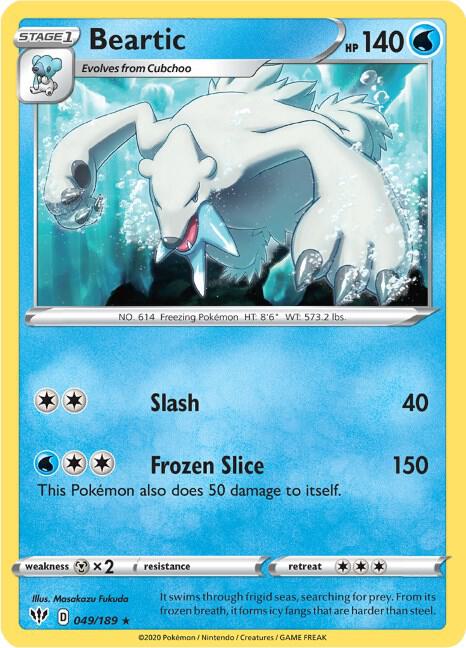 Beartic card image