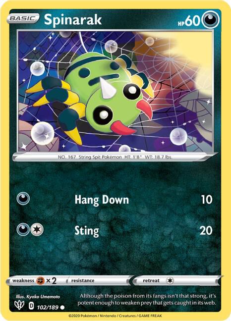 Spinarak card image