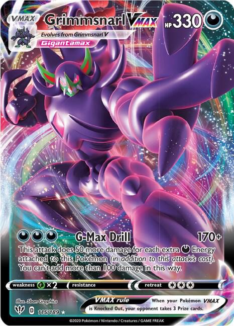 Grimmsnarl VMAX card image