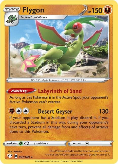 Flygon card image