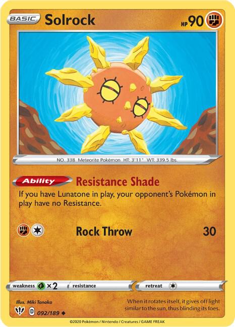 Solrock card image
