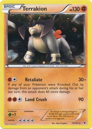 Terrakion - 73/101 (Cosmos Holo) card image