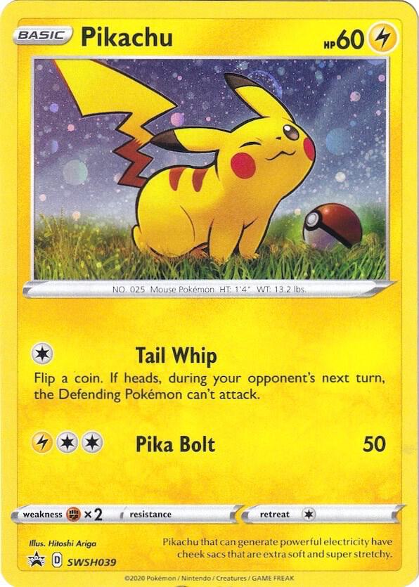 Pikachu - SWSH039 card image